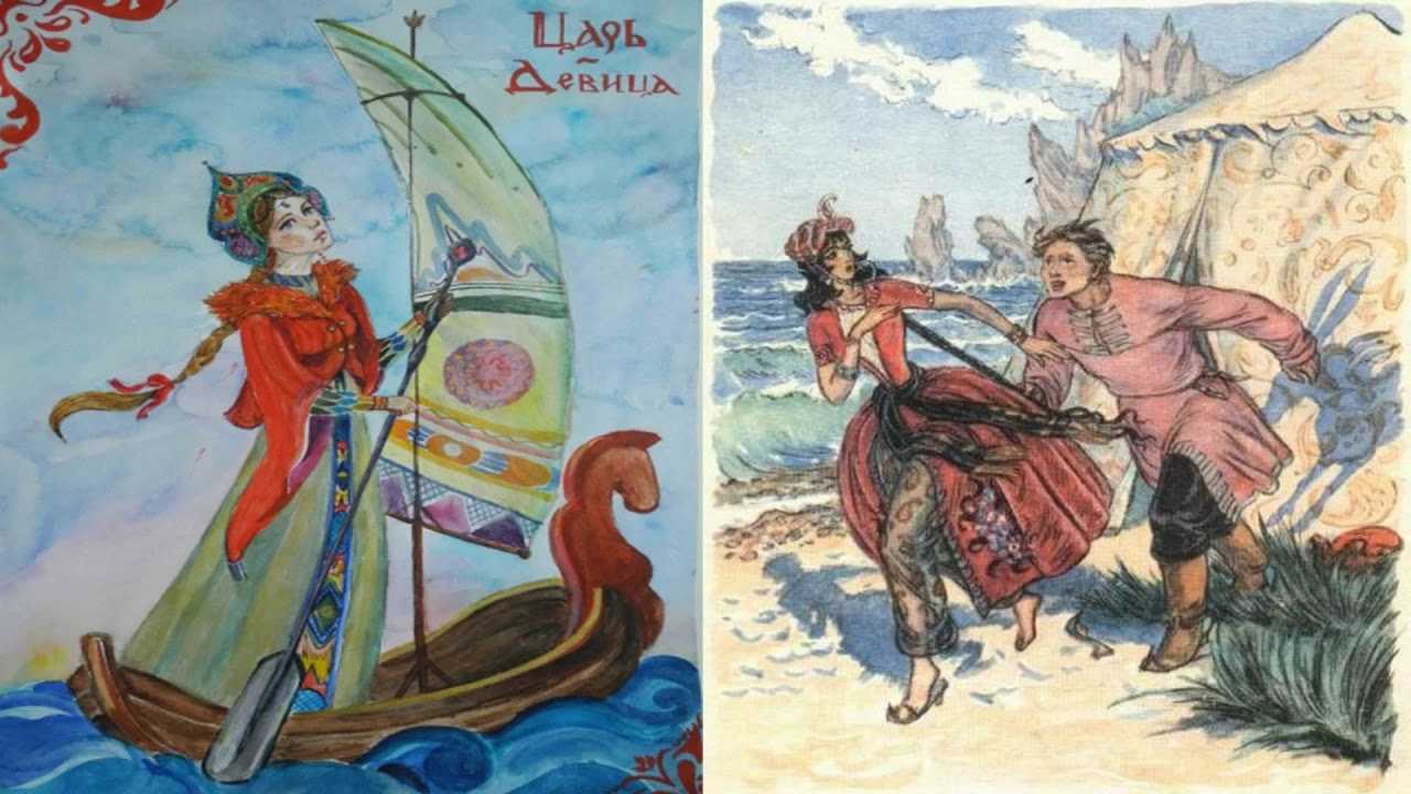 Сказка царь-девица читать народную сказку русскую