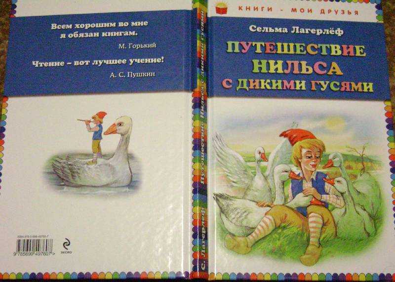 «чудесное путешествие нильса с дикими гусями» краткое содержание