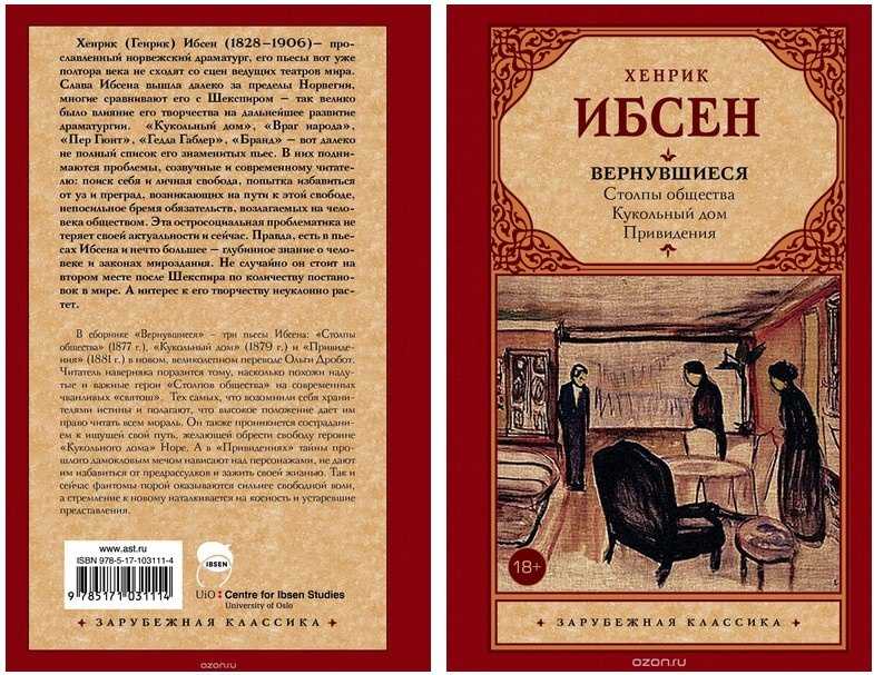 Усадьба фру Альвинг находится в Норвегии Эта богатая дама открывает приют для бедных, который должен напоминать всем о её покойном муже Она так же хочет воздвигнуть памятник камергеру Альвингу