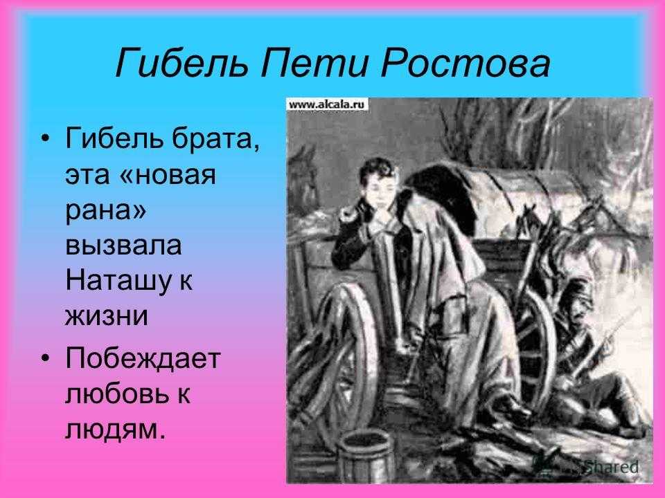 Образ и характеристика пети ростова в романе «война и мир» льва толстого