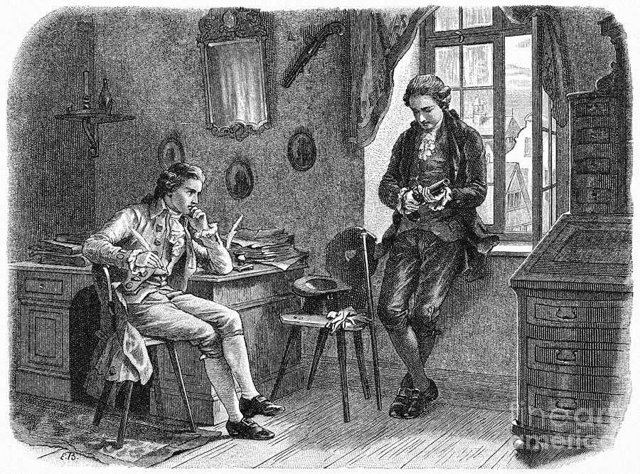 Страдания юного вертера. книга первая (иоганн вольфганг фон гёте, 1774)