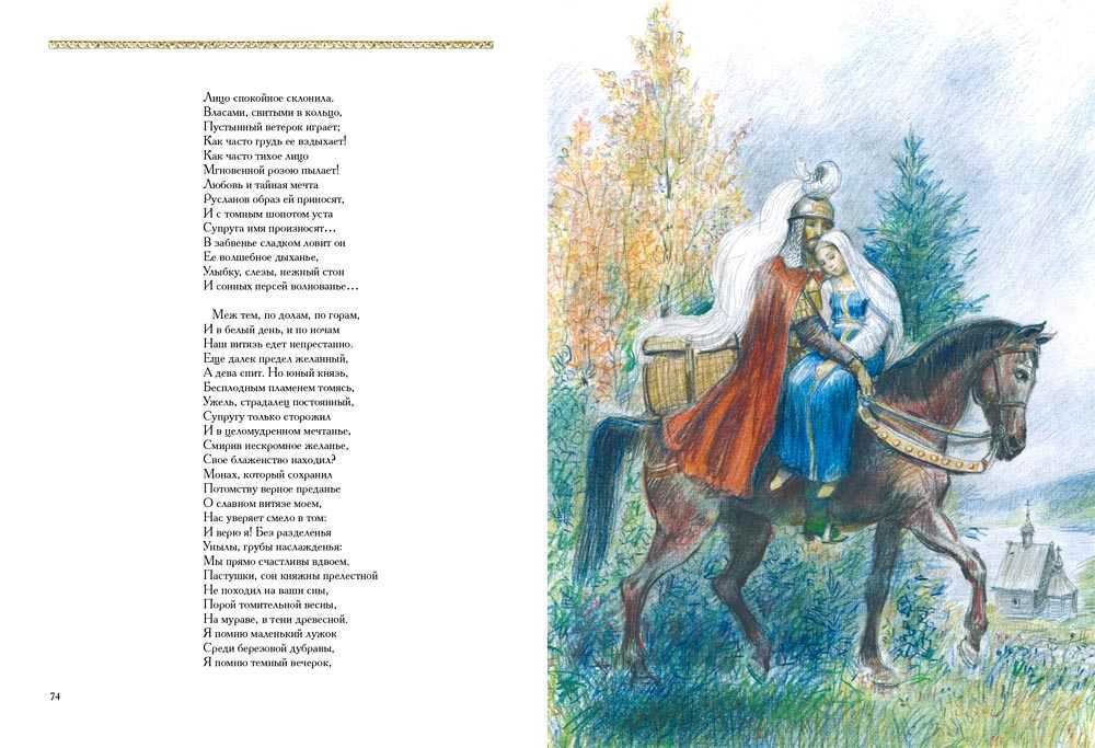 Читательский дневник «руслан и людмила» александра пушкина