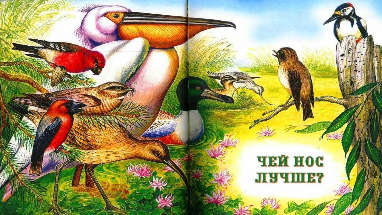 Бианки «чей нос лучше?» текст распечатать