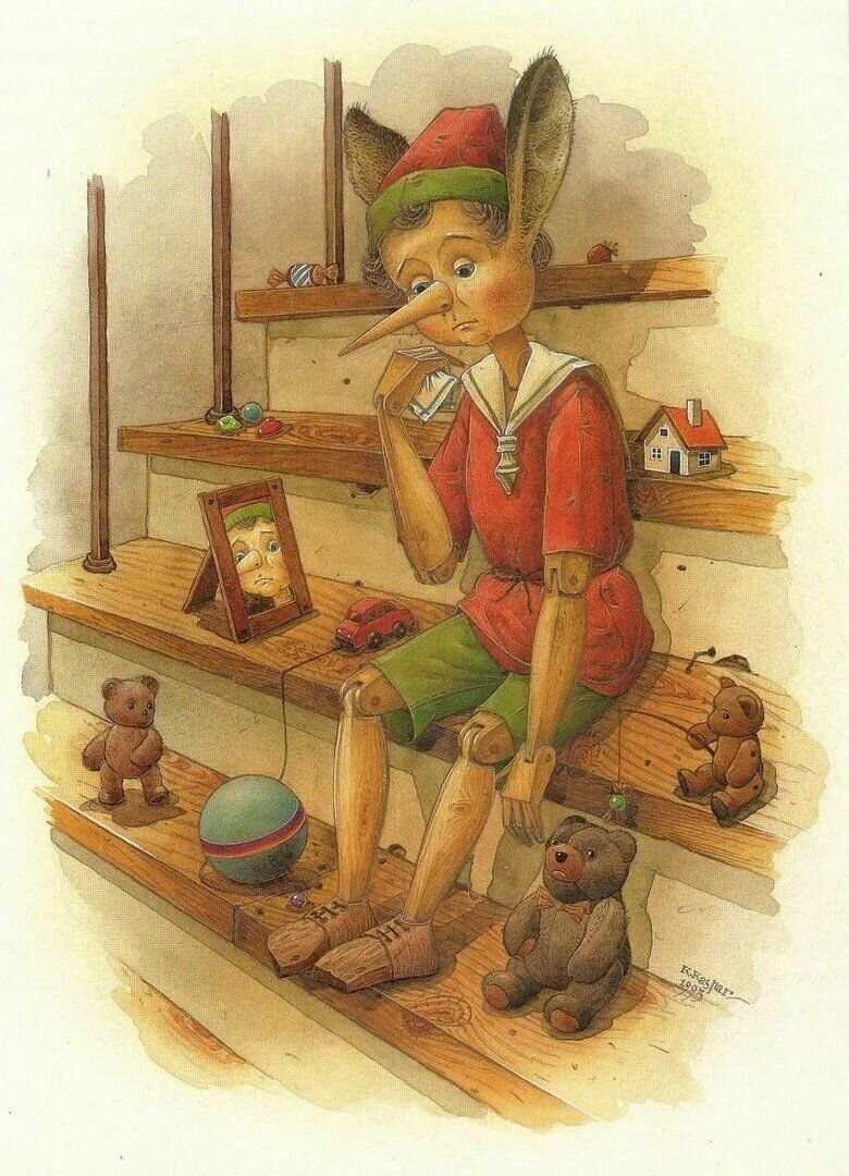 Сказка «пиноккио»