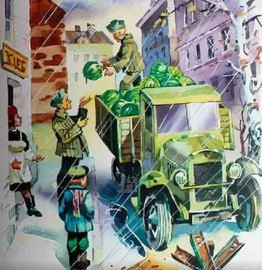 Арбузный переулок (ч/б)