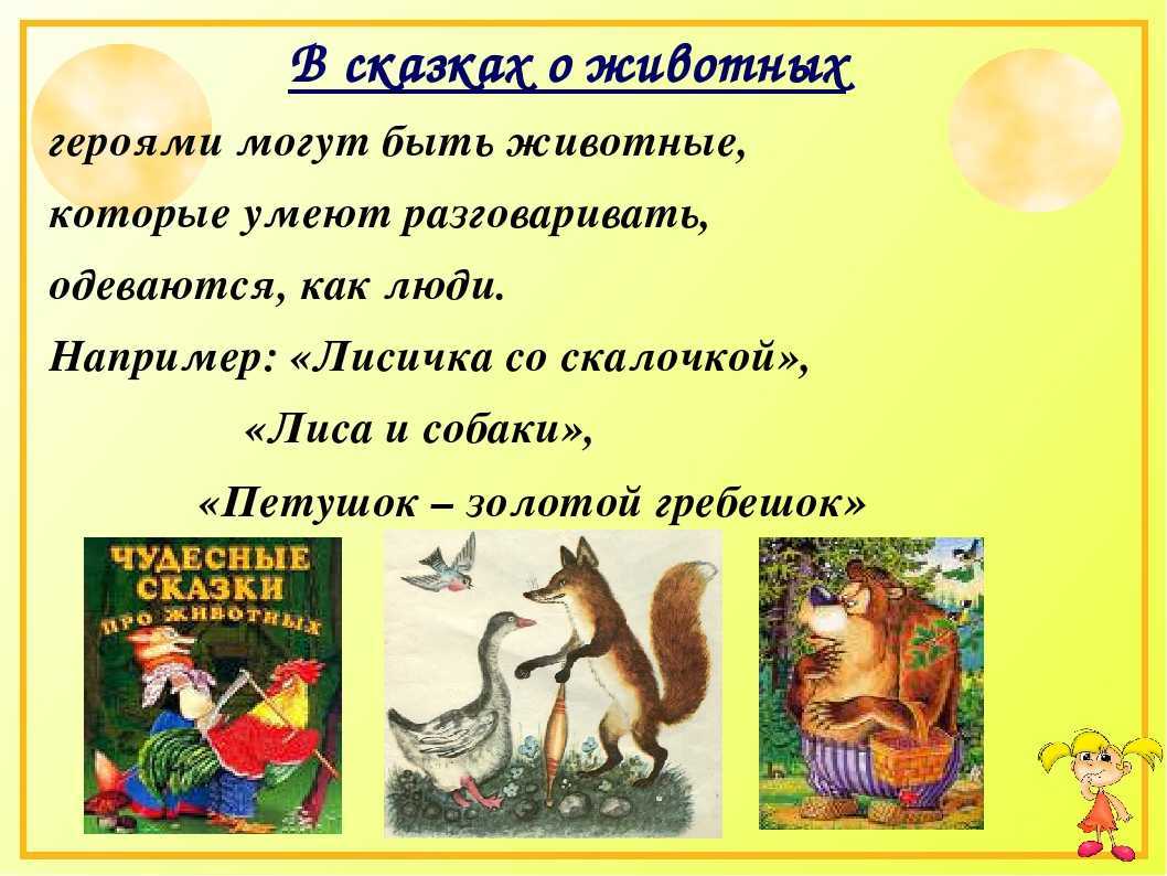 Русские сказки про лису