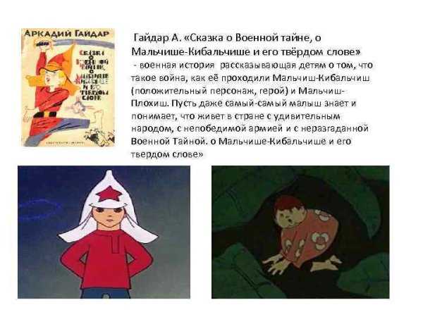 Необычное произведение про военную тайну и храброго Мальчиша-Кибальчиша было создано советским писателем Аркадием Петровичем Гайдаром в 30-е годы 20 века