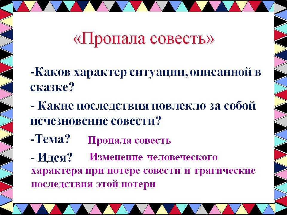 Сочинение анализ сказки пропала совесть салтыкова-щедрина