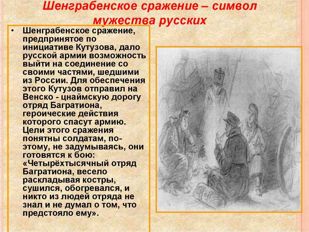 Анализ шенграбенского сражения с цитатами