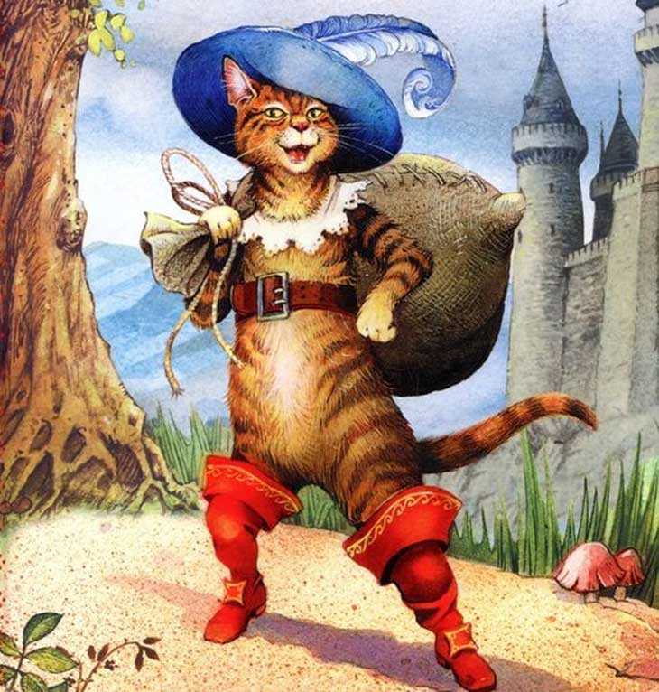 Сказка кот в сапогах - шарль перро. читайте онлайн с картинками.