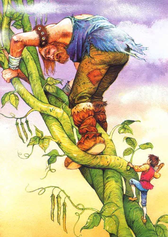 Джек и бобовый стебель - английская сказка. сказка про мальчика джека.