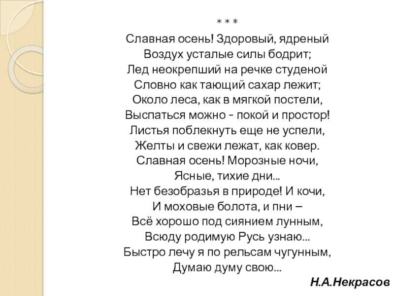 Стих железная дорога николай некрасов читать