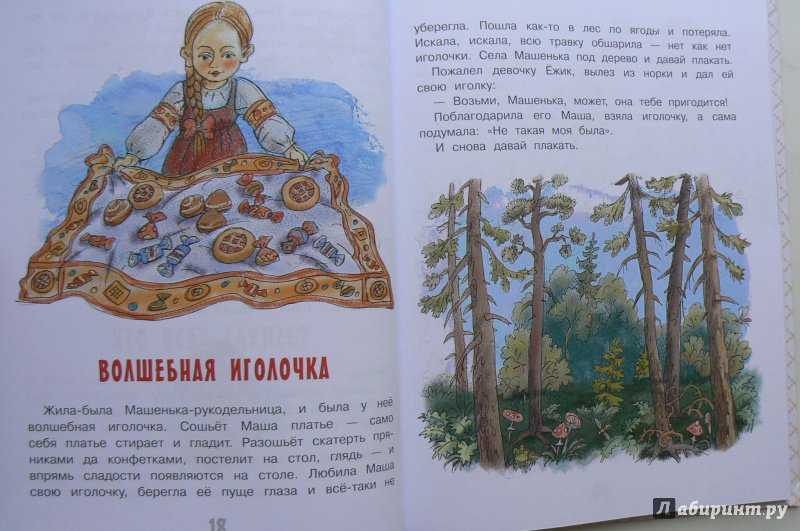 Волшебная иголочка — осеева в.а. сказка про девочку машеньку.