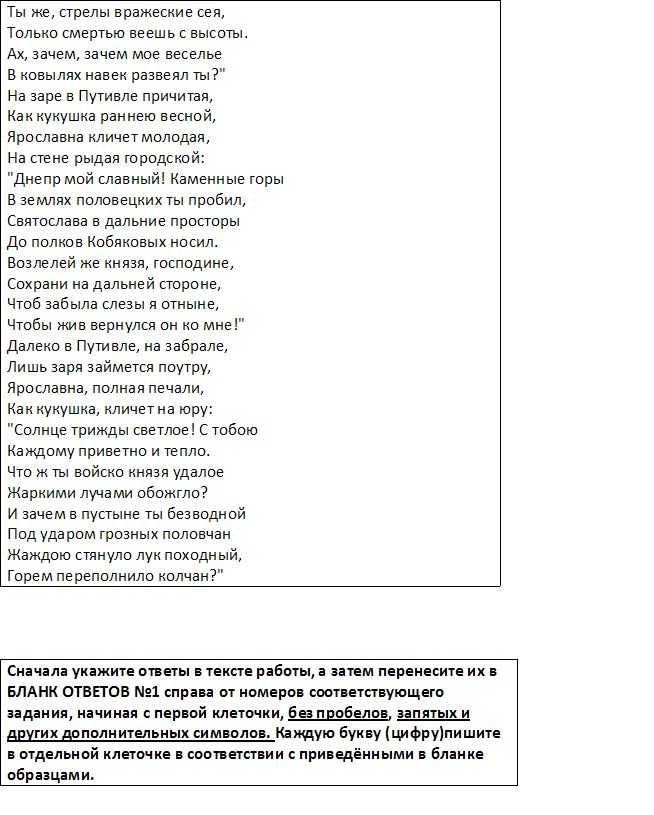 «слово о полку игореве» краткое содержание – читать пересказ заболоцкого по частям для 9 классов