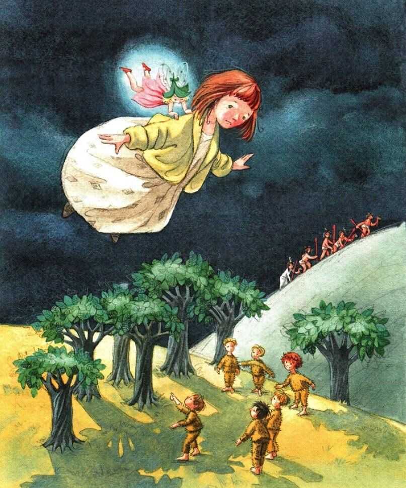 Питер пен - сказки барри джеймса: читать с картинками, иллюстрациями - сказка dy9.ru