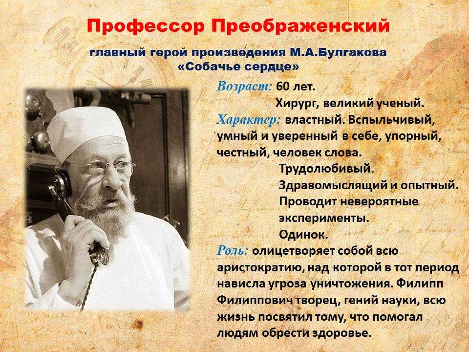 Краткое содержание повести «собачье сердце»