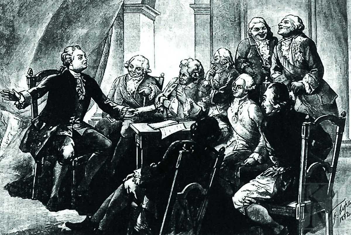 Анализ произведения «бригадир» (д.и. фонвизин) | литерагуру